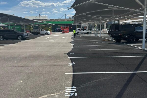 Outdoor Shopping Complex Carpark Fit-Out