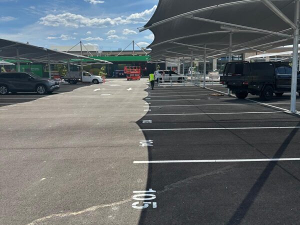 Outdoor Shopping Complex Carpark Fit-Out